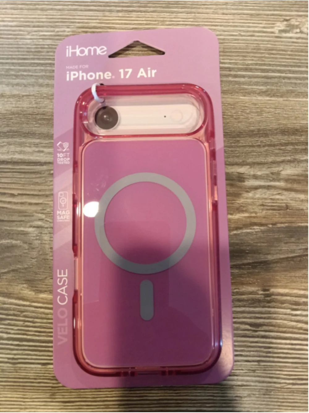 iPhone 17 Air Case MagSafe - Velocase Glossy Pink. New.